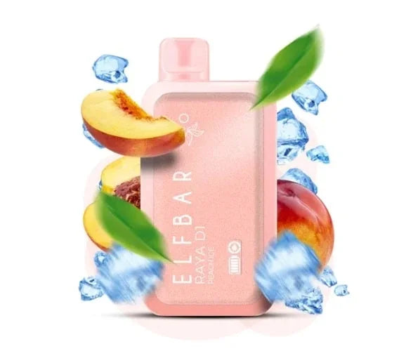 Elfbar Raya D1 Peach Ice | Vape Shop Noida