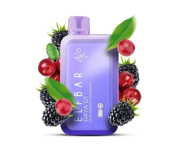 Elfbar Raya D1 Blackberry Cranberry | Vape Shop Noida