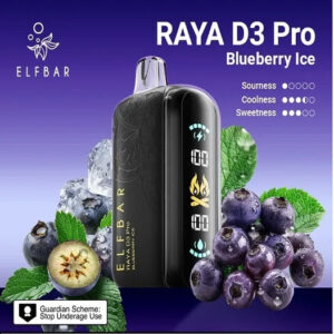 Elf Bar Raya D3 Pro 30K Blueberry Ice | Vape Shop Noida