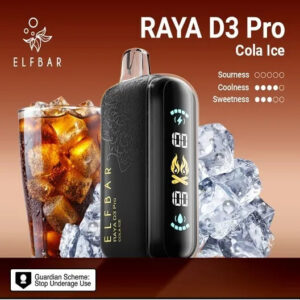 Elf Bar Raya D3 Pro 30K Cola Ice | Vape Shop Noida
