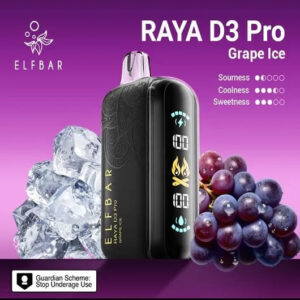 Elf bar Raya d3 pro -30k Grape ice | Vape Shop Noida