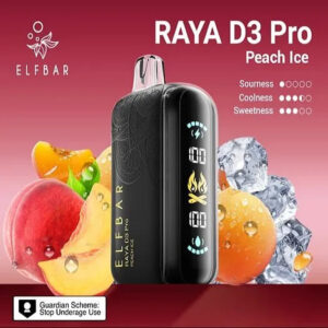 Elf bar Raya d3 pro -30k Peach ice | Vape Shop Noida