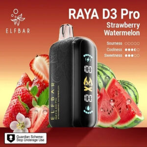 Elf Bar Raya D3 Pro Strawberry Watermelon | Vape Shop Noida