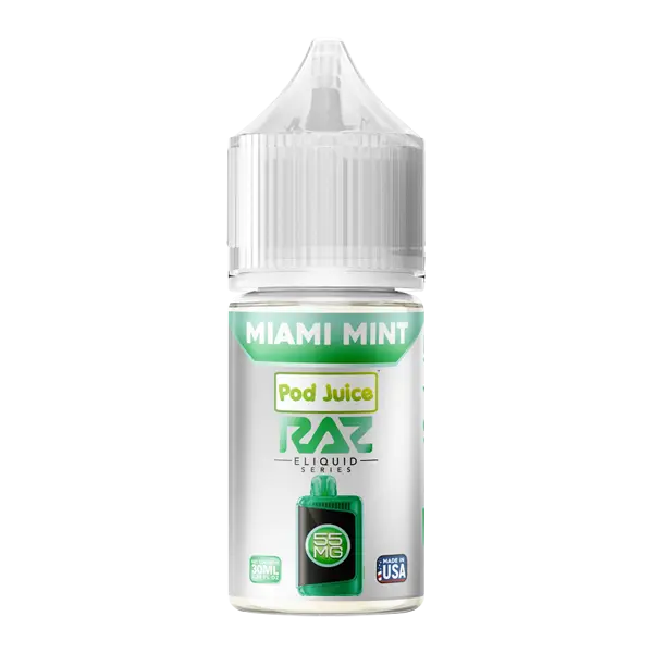 Miami Mint RAZ X Pod Juice | Vape Shop Noida