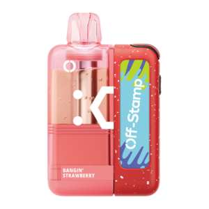 Bangin Strawberry Off Stamp X-Cube Kit (Crystal) | Vape Shop Noida