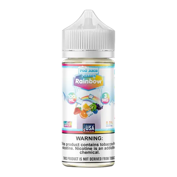 Rainbow Freeze Pod Juice 100ml | Vape Shop Noida