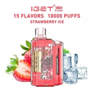 IGET FLARE B10000  Strawberry ice | Vape Shop Noida