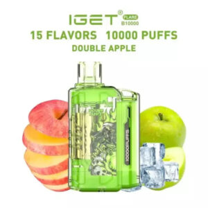 IGET FLARE B10000  Double Apple |Vape Shop Noida