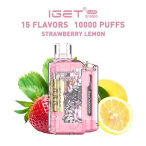 IGET FLARE B10000  Strawberry Lemon | Vape Shop Noida