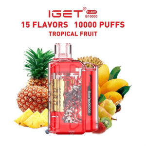 IGET FLARE B10000  Tropical Fruit | Vape Shop Noida