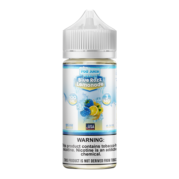 Blue Razz Lemonade Freeze Pod Juice 100ml | Vape Shop Noida
