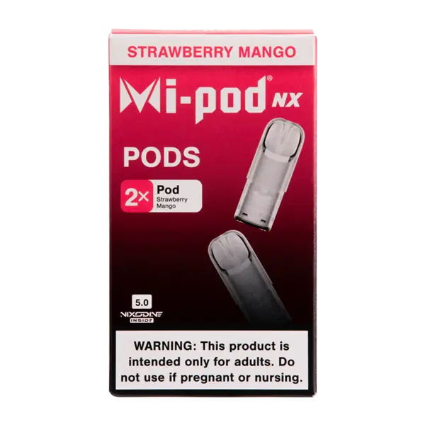 Strawberry Mango Mi-Pod NX 2pk Pods | Vape Shop Noida