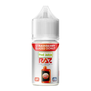 Strawberry Glazed Donut RAZ X Pod Juice | Vape Shop Noida