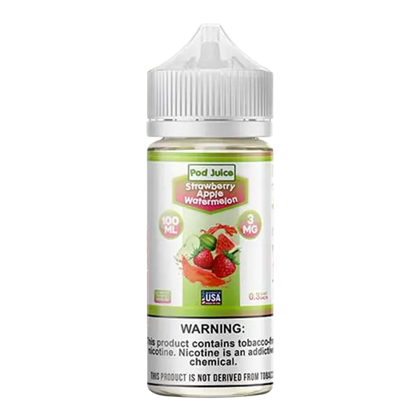 Strawberry Apple Watermelon Pod Juice 100ml | Vape Shop Noida