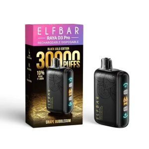 Elf Bar Raya D3 Pro 30 K – Grape Bubblegum - Vape Delivery in Delhi & Noida