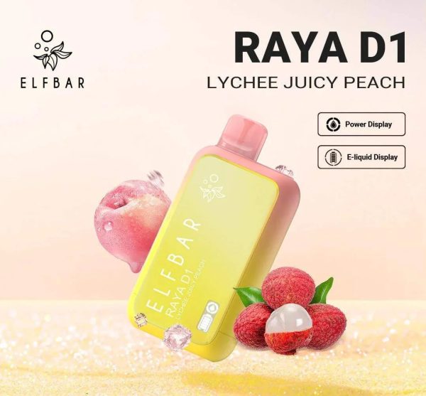 Elfbar-Raya-D1-Lychee-Juicy-Peach_1600x_crop_center-1.jpg ELF BAR RAYA D1 – Lychee Juicy Peach