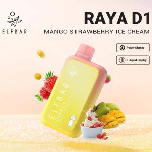 ELF BAR RAYA D1 – Mango Strawberry Ice Cream